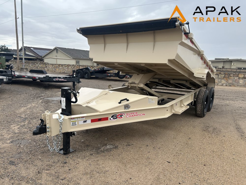2025 Super Champion 7X14 14K Dump Trailer