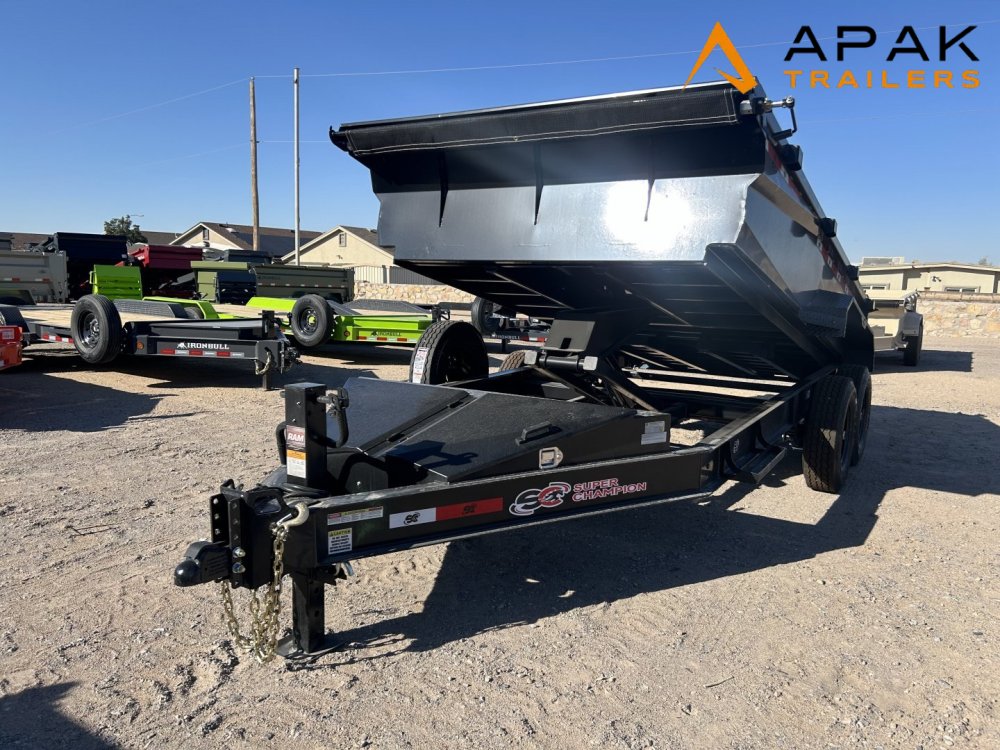 2025 Super Champion 7x14 14k Dump Trailer