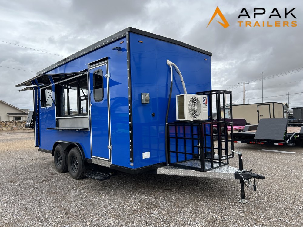 2026 Apak Trailers 8x16 7k Food Trailer