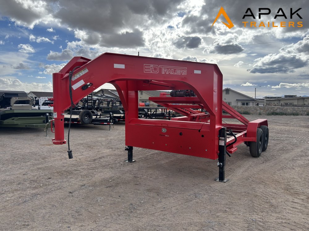 2024 ED 7x14 14k Roll Off Trailer