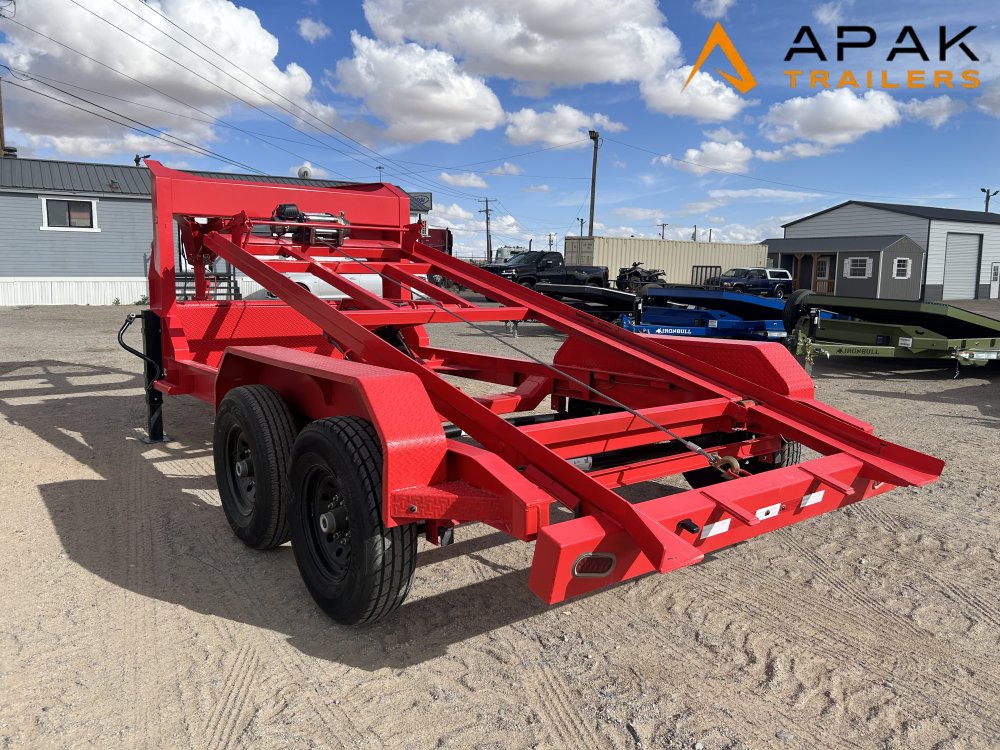 2024 ED 7x14 14k Roll Off Trailer