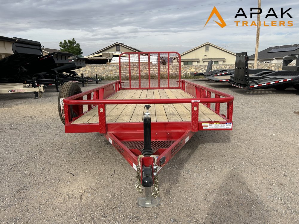 2026 Buckshot 7x16 7k Utility Trailer