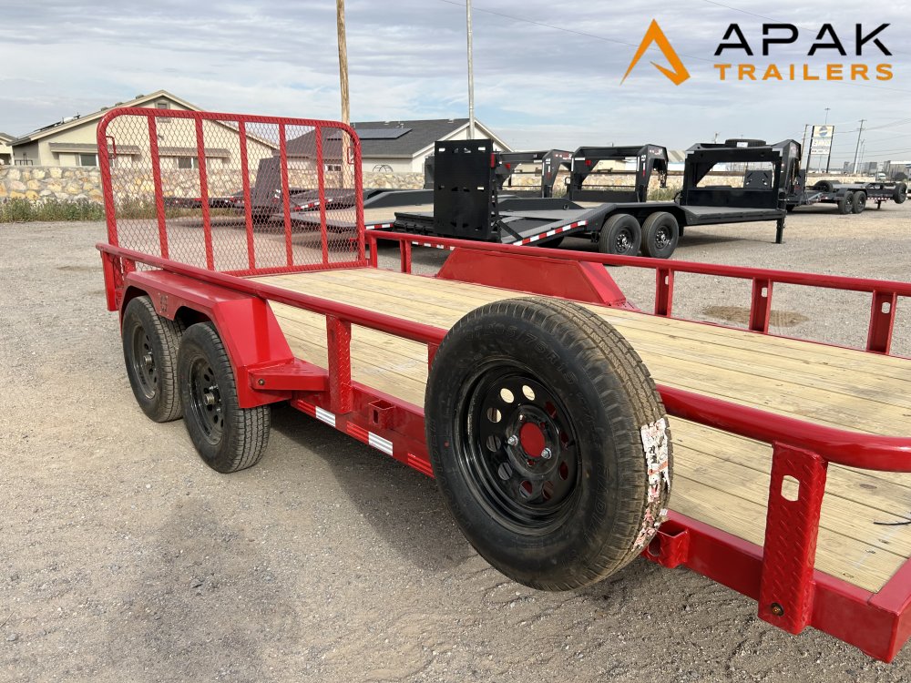 2026 Buckshot 7x16 7k Utility Trailer