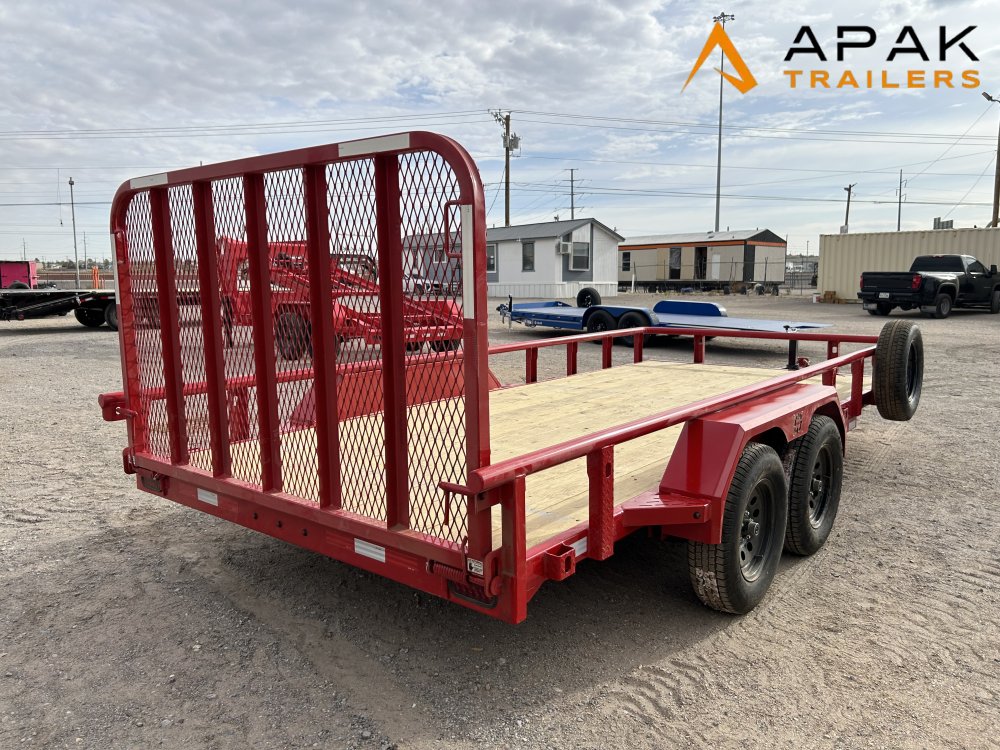 2026 Buckshot 7x16 7k Utility Trailer