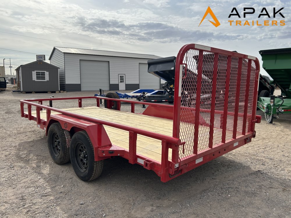 2026 Buckshot 7x16 7k Utility Trailer