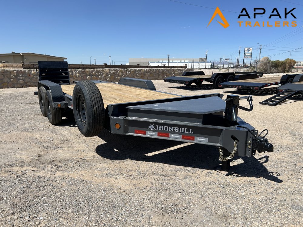2026 Iron Bull 83x18 14k Equipment Trailer