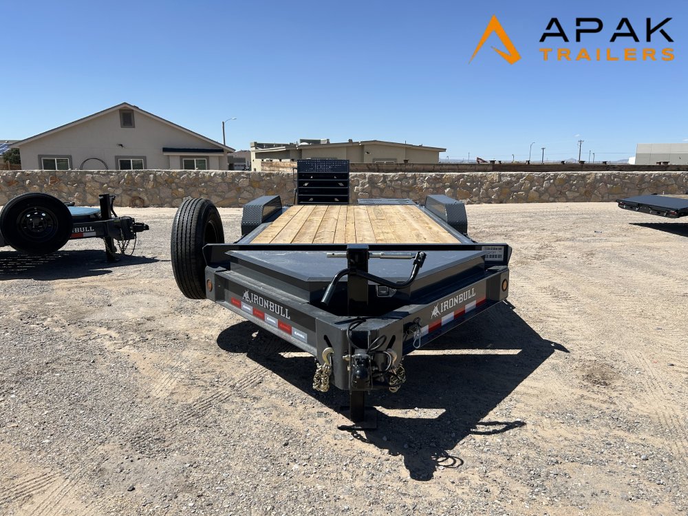 2026 Iron Bull 83x18 14k Equipment Trailer