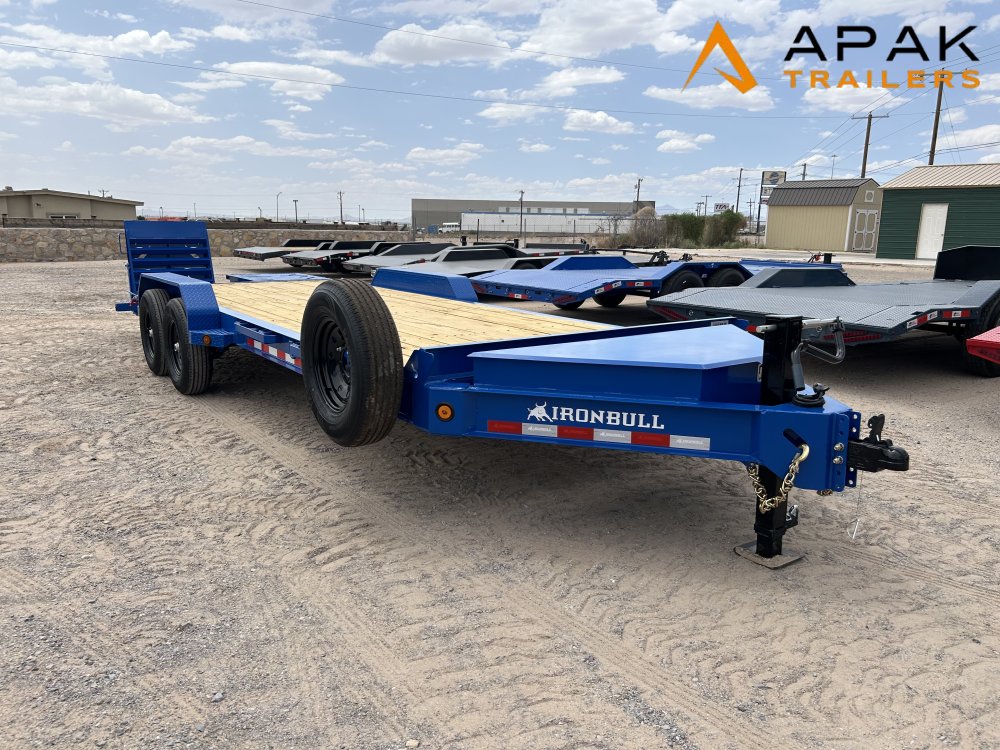 2026 Iron Bull EWB 83x22 14k Equipment Trailer