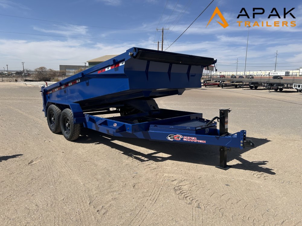 2025 Super Champion 7X14 14K Dump Trailer
