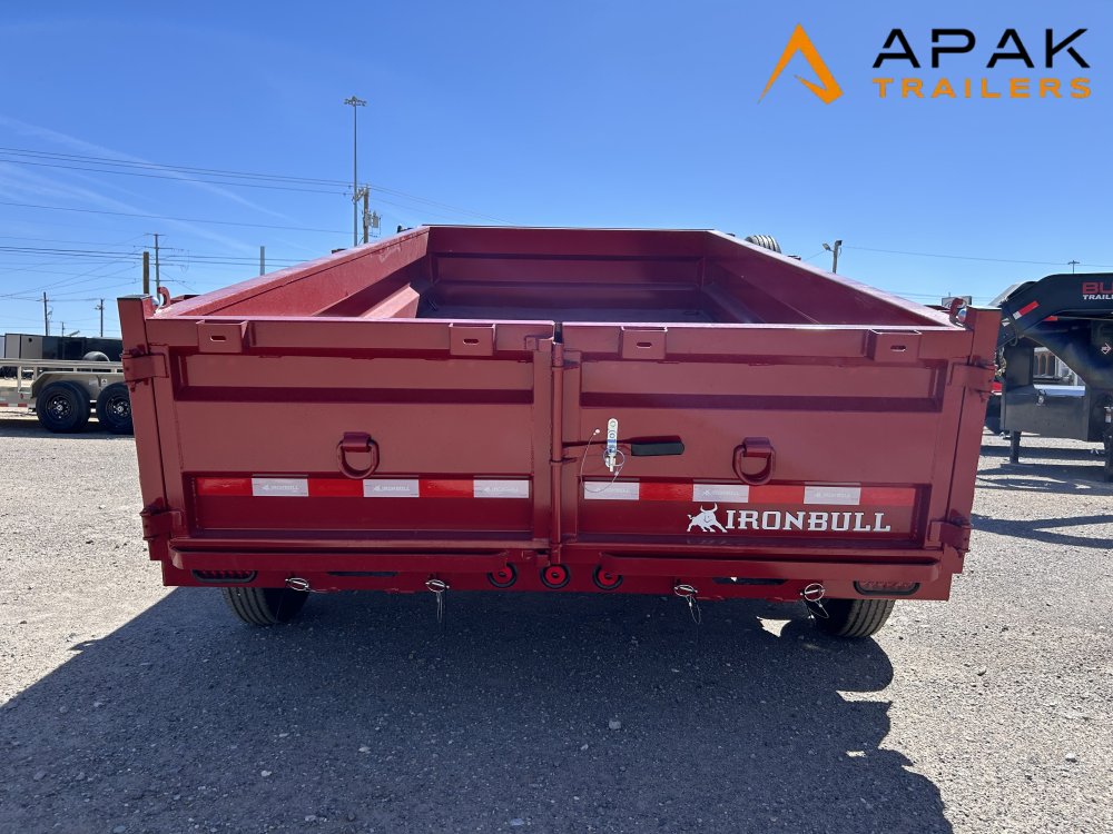 2026 Iron Bull DWB 7x14 14k Dump Trailer