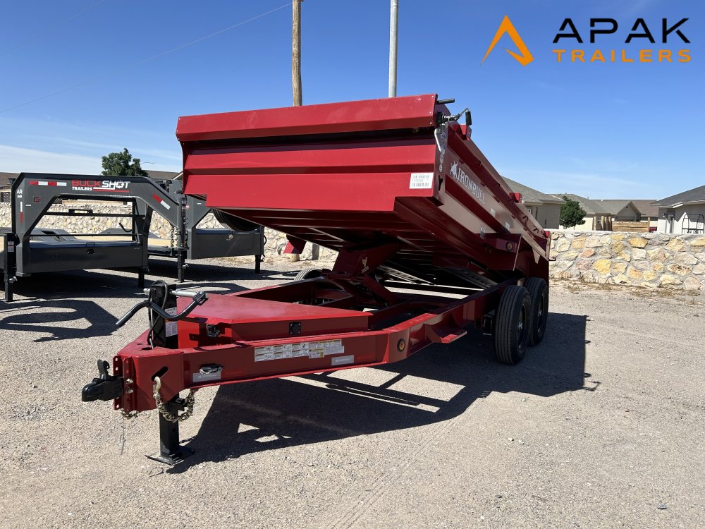 2026 Iron Bull DWB 7x14 14k Dump Trailer