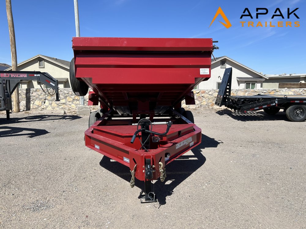 2026 Iron Bull DWB 7x14 14k Dump Trailer