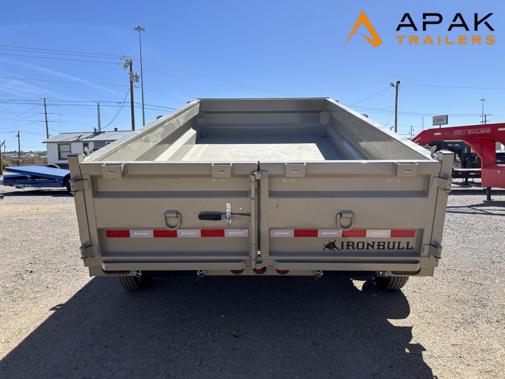 2026 Iron Bull DWB 7x14 14k Dump Trailer