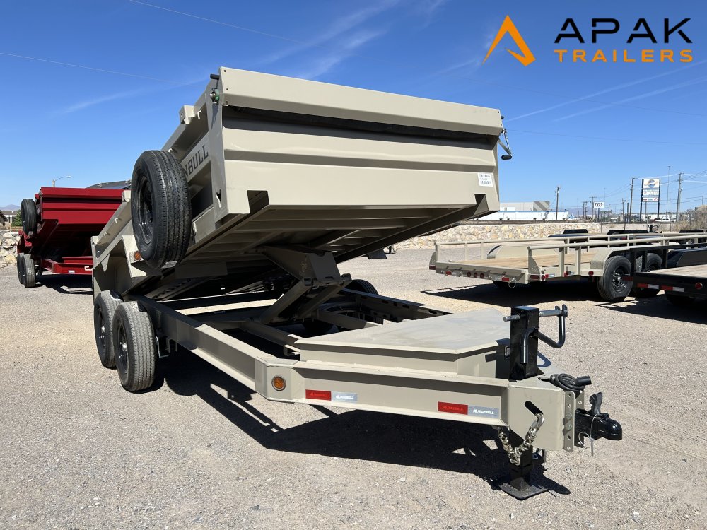 2026 Iron Bull DWB 7x14 14k Dump Trailer