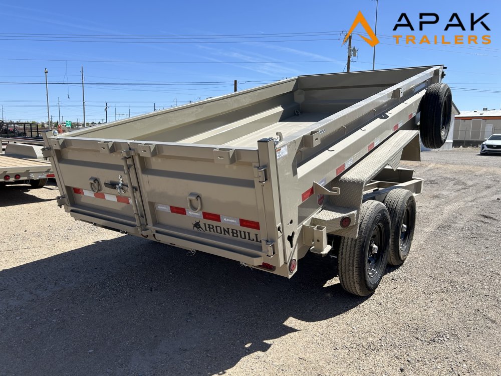 2026 Iron Bull DWB 7x14 14k Dump Trailer