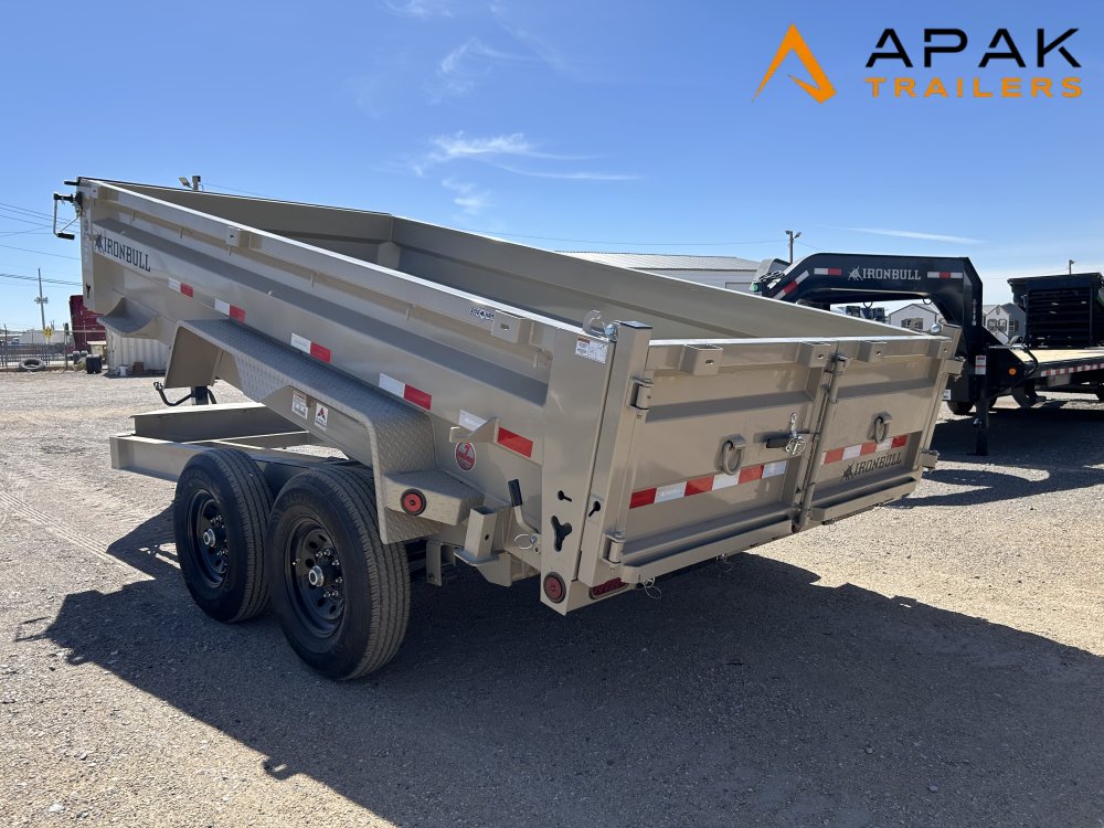 2026 Iron Bull DWB 7x14 14k Dump Trailer