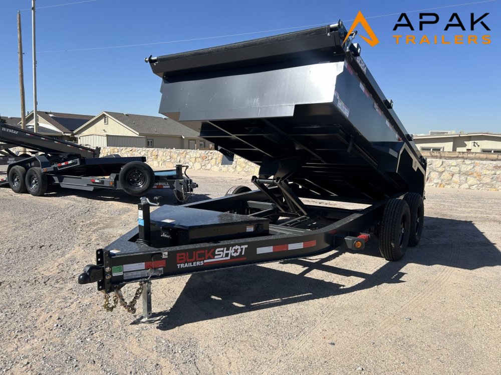 2026 Buckshot MFG 7x14 14k Dump Trailer