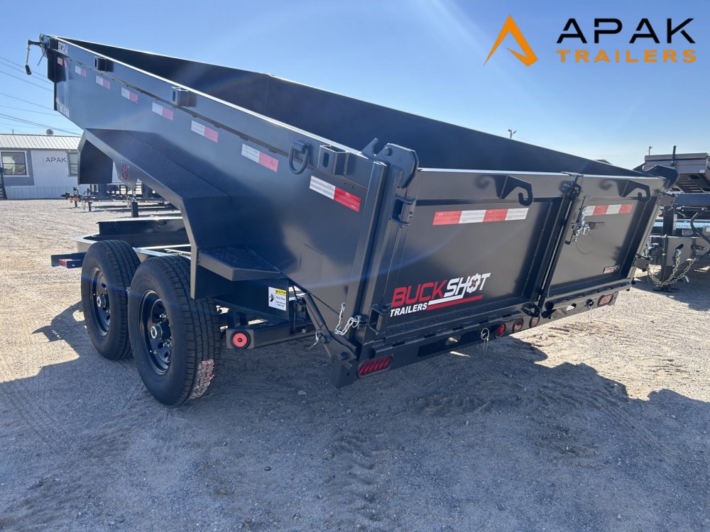 2026 Buckshot MFG 7x14 14k Dump Trailer