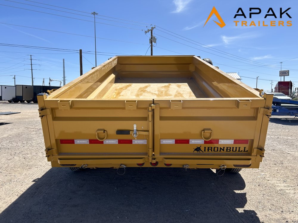 2026 Iron Bull DWB 7x14 14k Dump Trailer