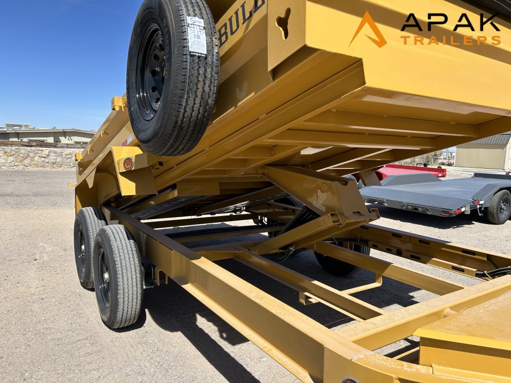 2026 Iron Bull DWB 7x14 14k Dump Trailer