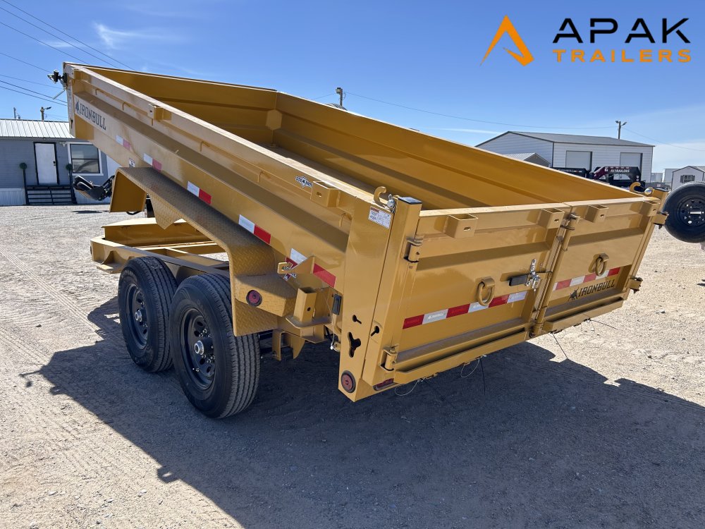 2026 Iron Bull DWB 7x14 14k Dump Trailer