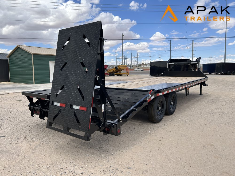 2026 Iron Bull FDG 102x25 14k Gooseneck Deckover Trailer