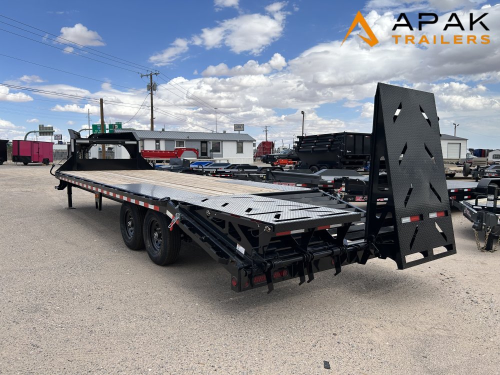 2026 Iron Bull FDG 102x25 14k Gooseneck Deckover Trailer