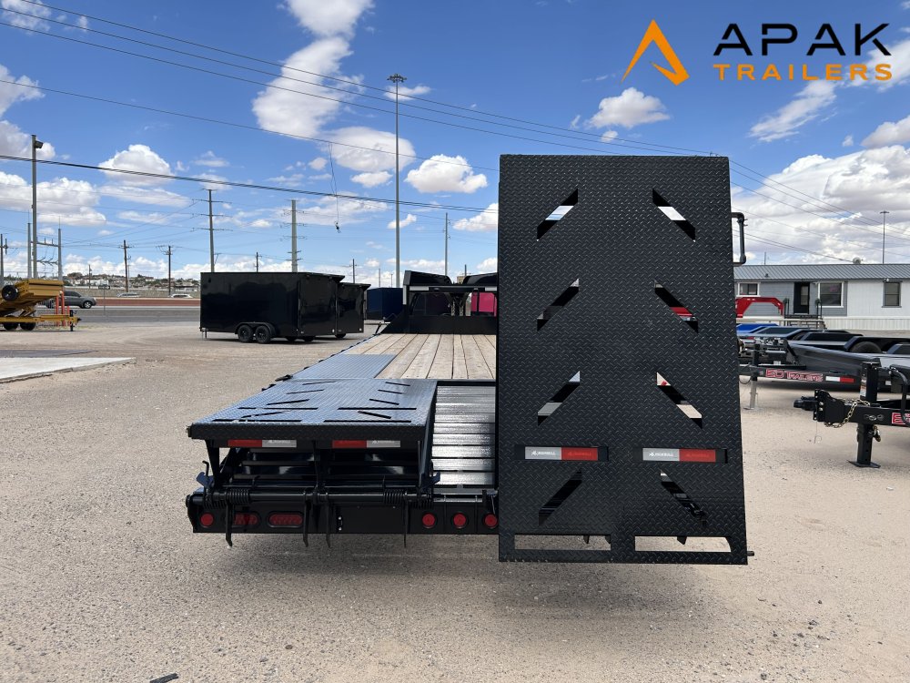 2026 Iron Bull FDG 102x25 14k Gooseneck Deckover Trailer
