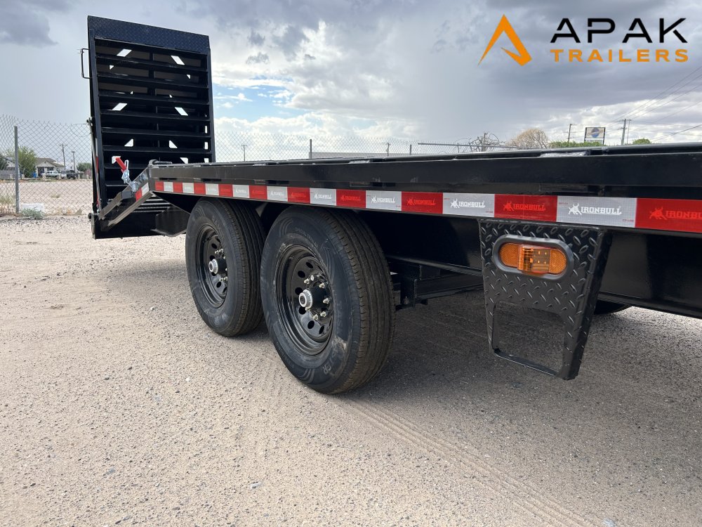 2026 Iron Bull FDG 102x25 14k Gooseneck Deckover Trailer