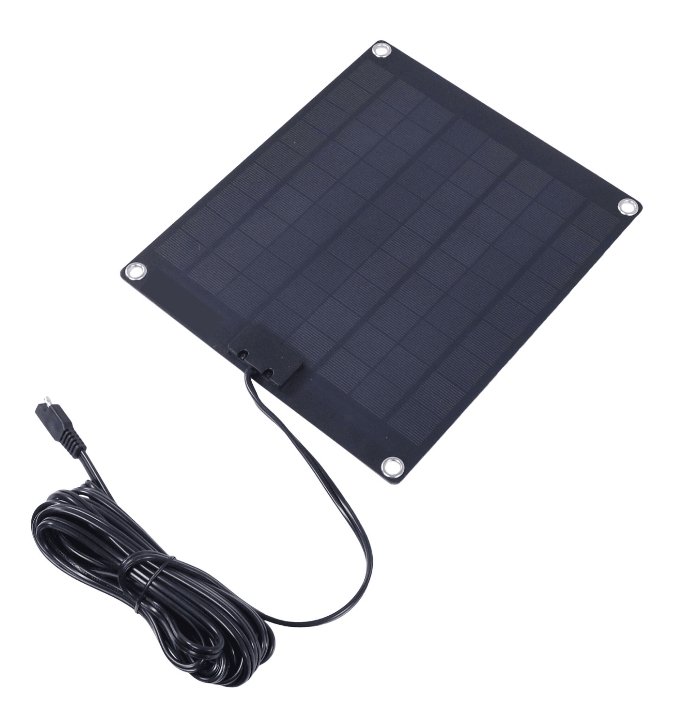Bright Way Solar Battery Charger - 7.5-Watt Solar Panel