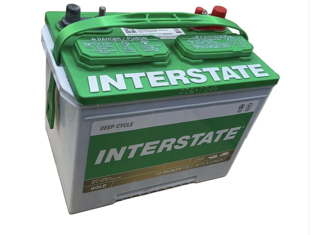 12V DEEP CYCLE BATTERY 24M