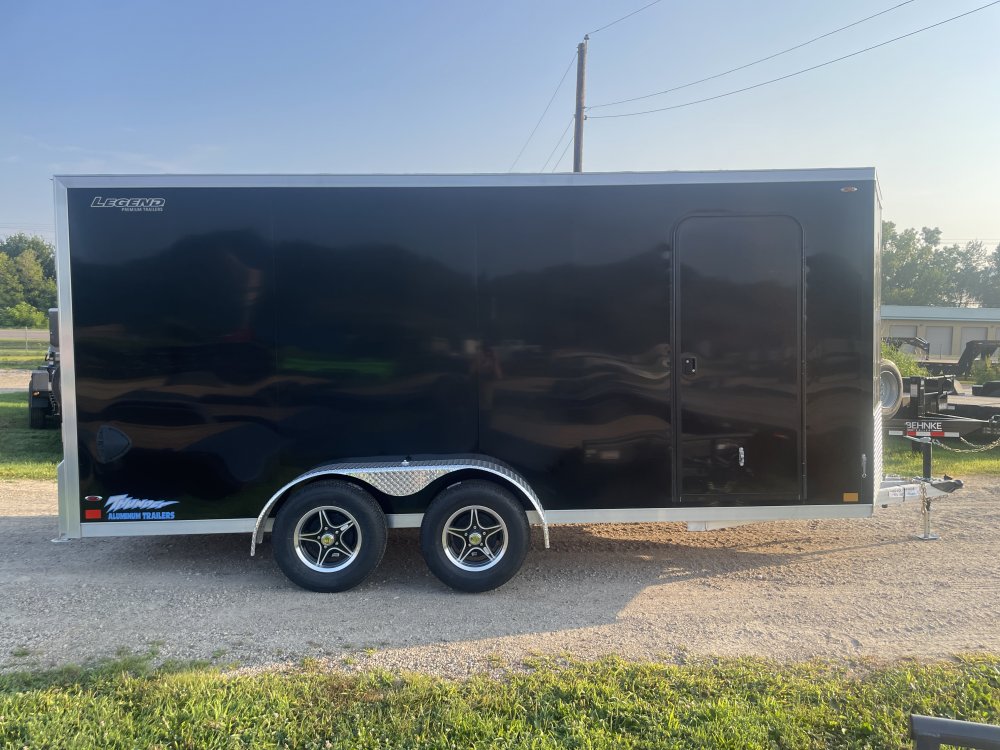 2026 Legend Trailers 7X16 Aluminum Thunder Cargo / Enclosed Trailer