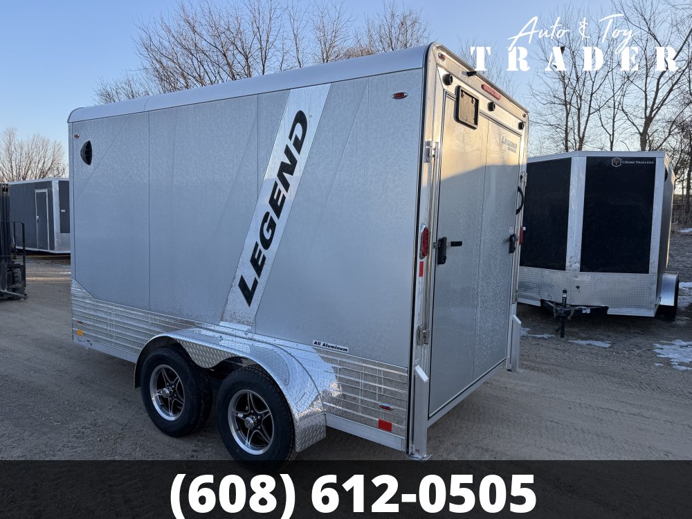 2026 Legend Trailers 7X12 Aluminum DVN Cargo / Enclosed Trailer