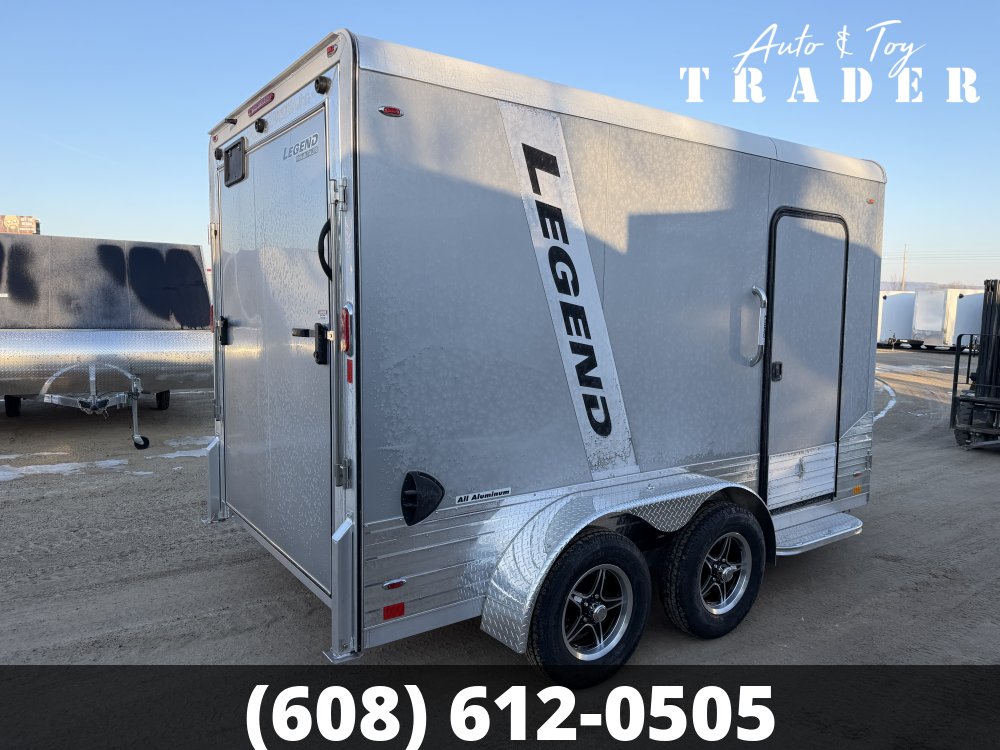 2026 Legend Trailers 7X12 Aluminum DVN Cargo / Enclosed Trailer
