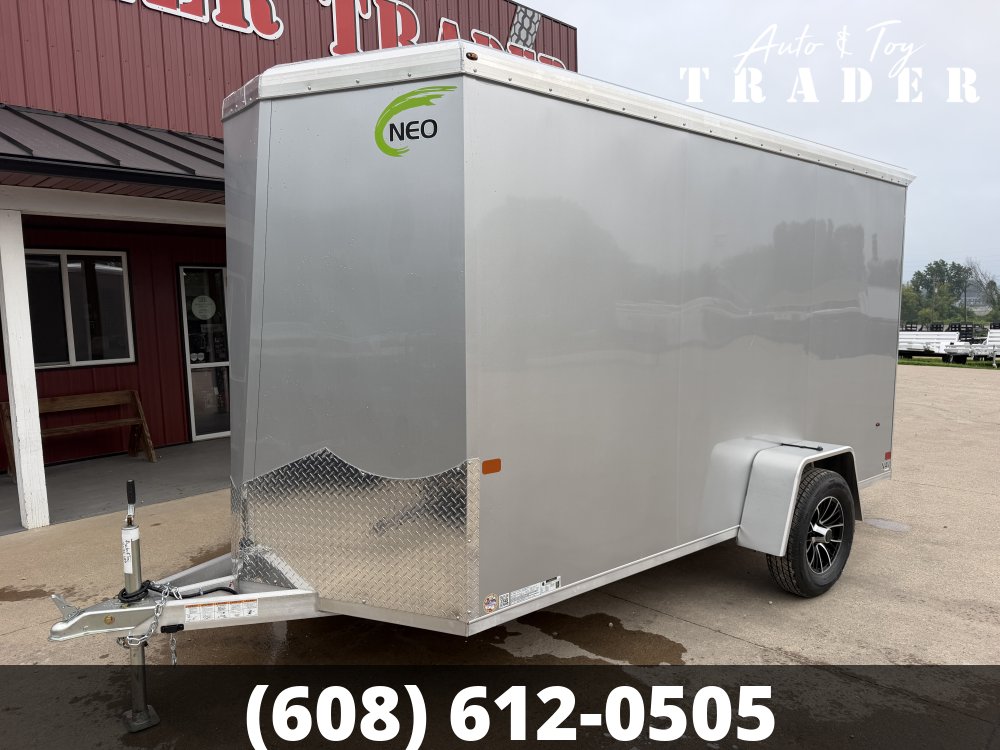 2027 NEO Trailers 6X12 Aluminum NAV Cargo / Enclosed Trailer