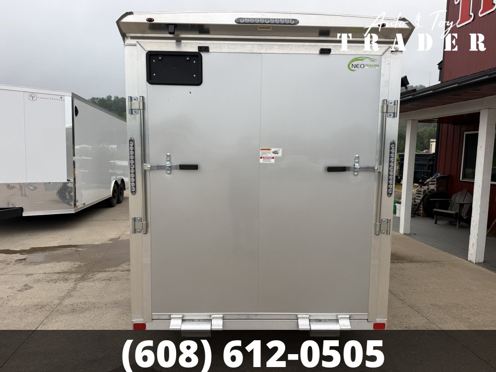 2027 NEO Trailers 6X12 Aluminum NAV Cargo / Enclosed Trailer