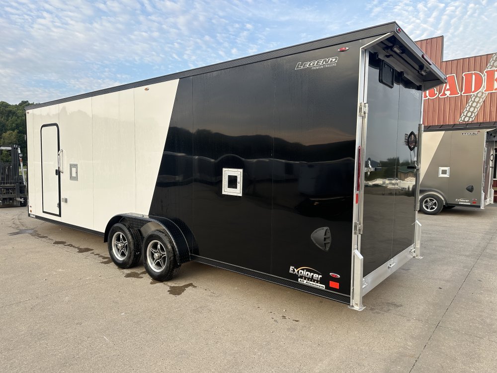 2026 Legend 7.5X29 Aluminum Explorer Snowmobile Trailer