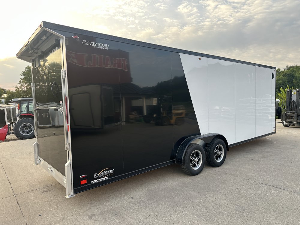 2026 Legend 7.5X29 Aluminum Explorer Snowmobile Trailer