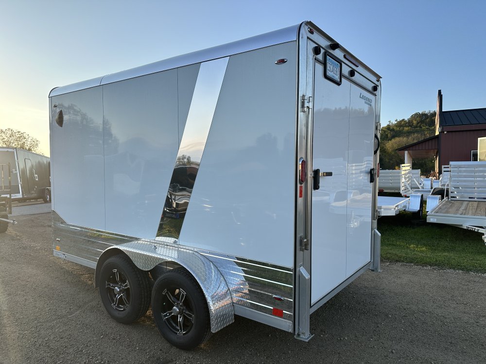 2023 Legend 7X12 DVN Aluminum Enclosed Cargo Trailer