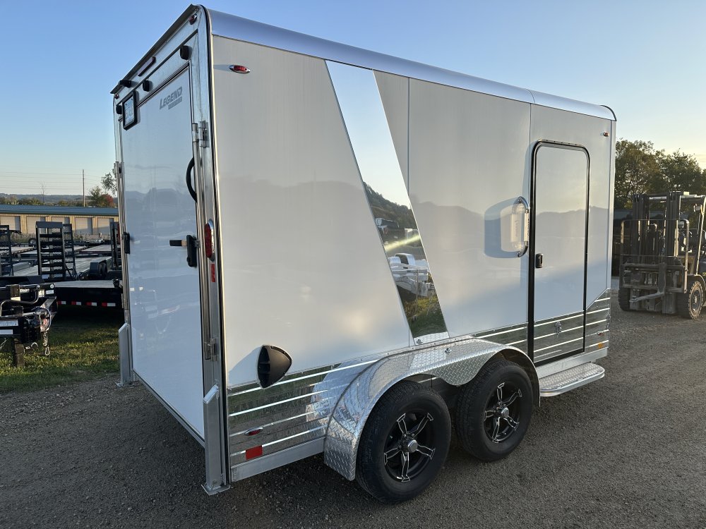 2023 Legend 7X12 DVN Aluminum Enclosed Cargo Trailer