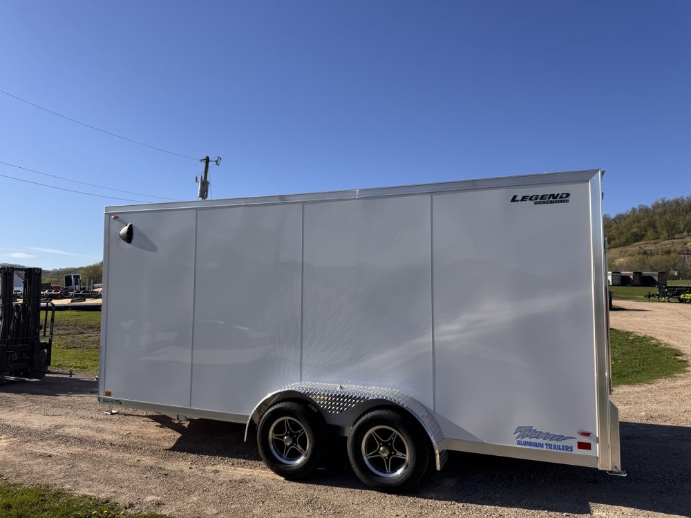 2025 Legend Trailers 7X16 Aluminum Thunder Cargo / Enclosed Trailer