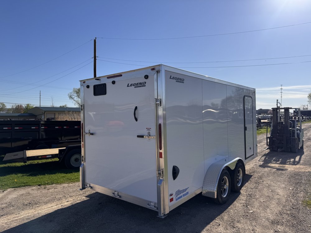 2025 Legend Trailers 7X16 Aluminum Thunder Cargo / Enclosed Trailer