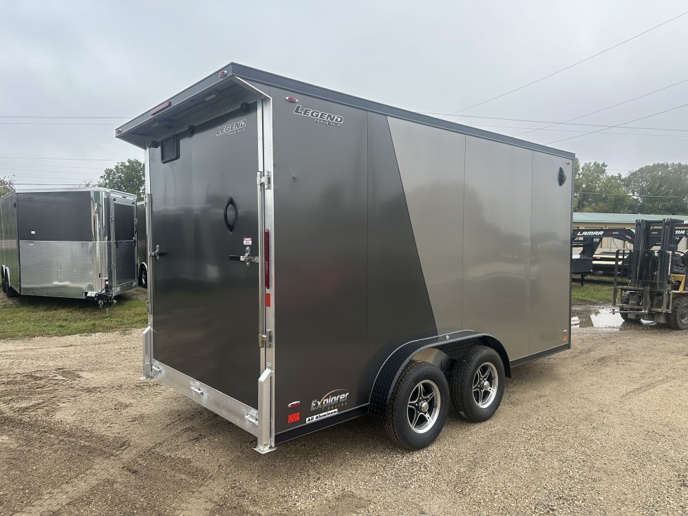 2026 Legend 7.5X19 Aluminum Explorer Snowmobile Trailer