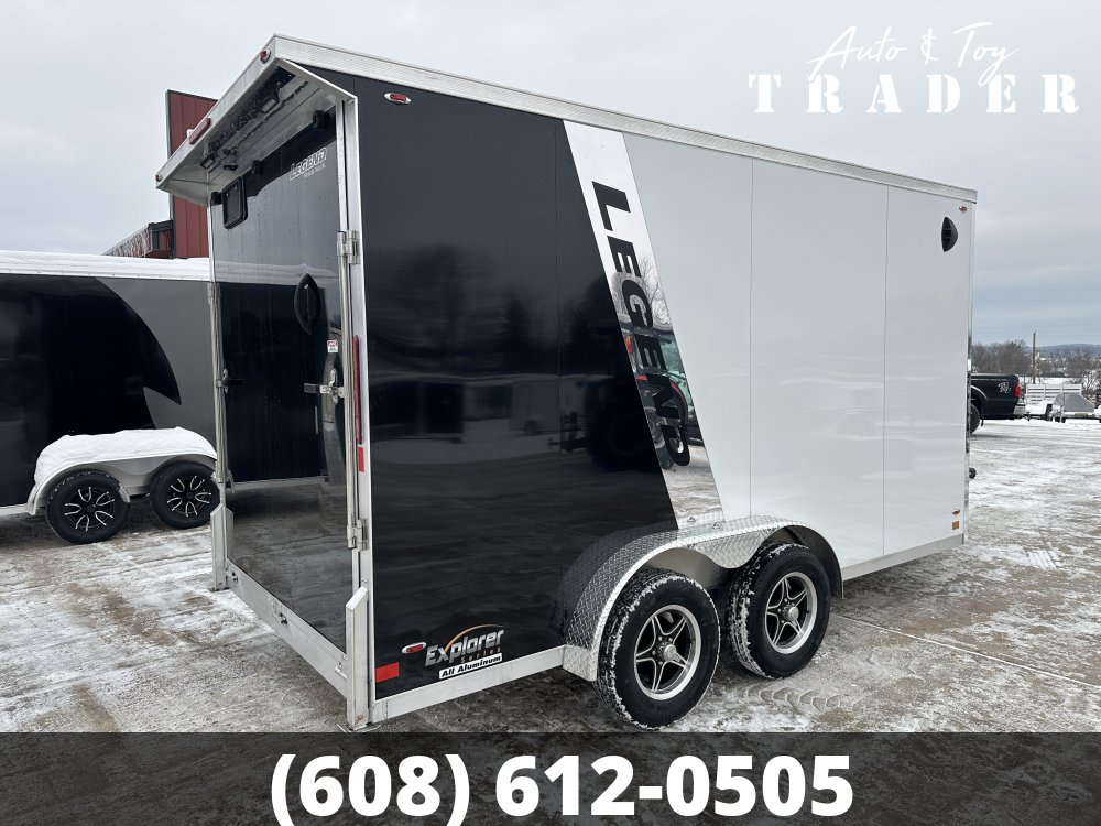 2026 Legend 7.5X19 Aluminum Explorer Snowmobile Trailer