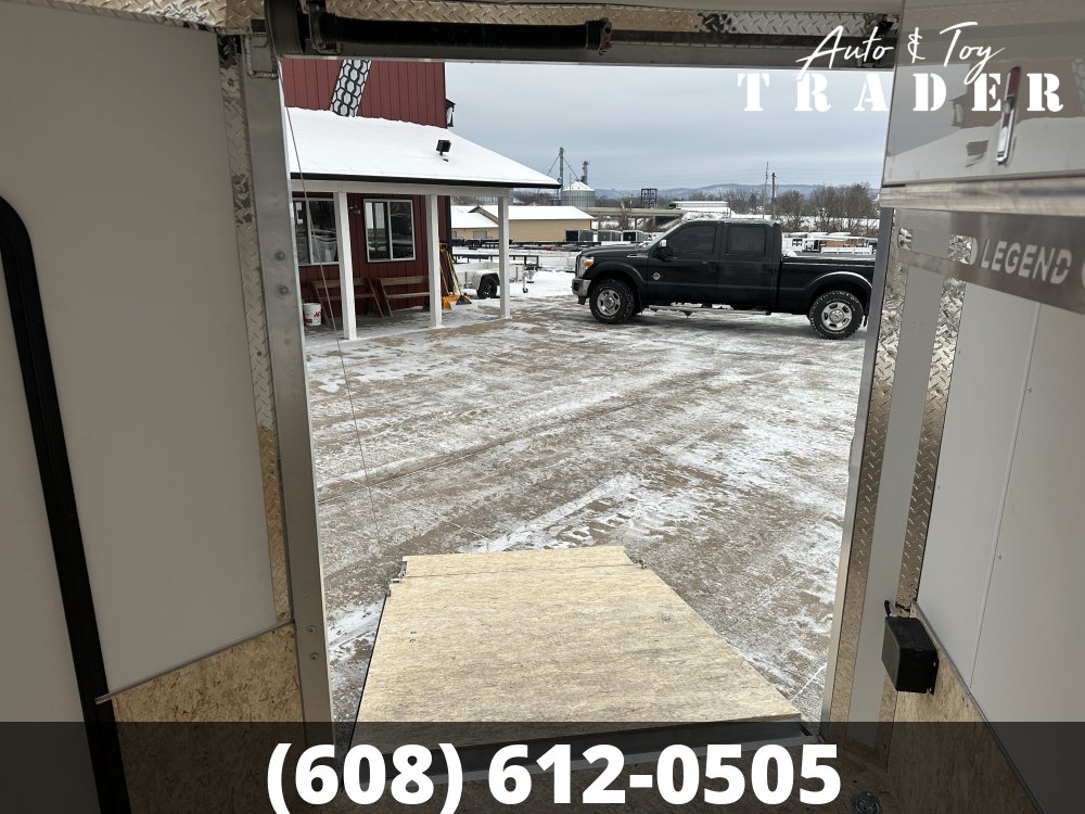 2026 Legend 7.5X19 Aluminum Explorer Snowmobile Trailer