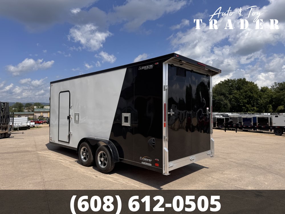 2027 Legend 7.5X23 Aluminum Explorer Snowmobile Trailer