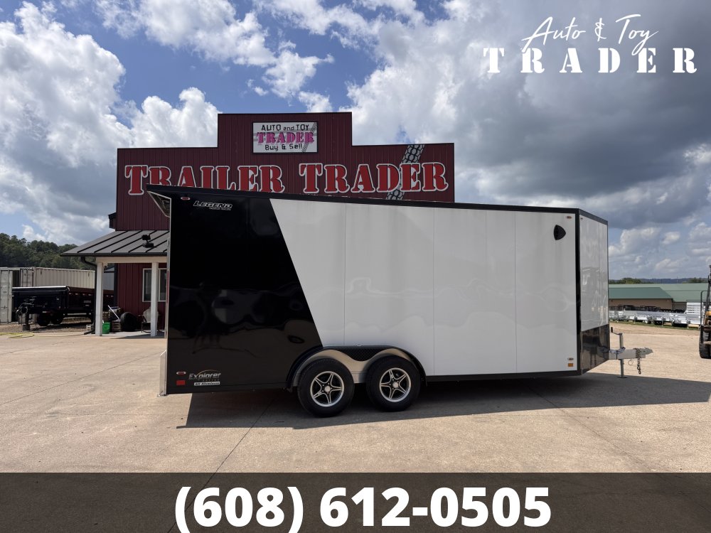 2027 Legend 7.5X23 Aluminum Explorer Snowmobile Trailer