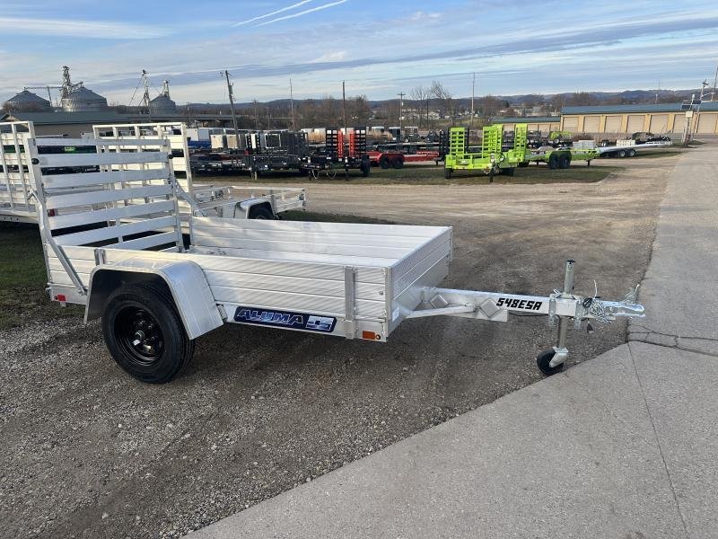 2026 Aluma 548 ESA Aluminum Utility Trailer