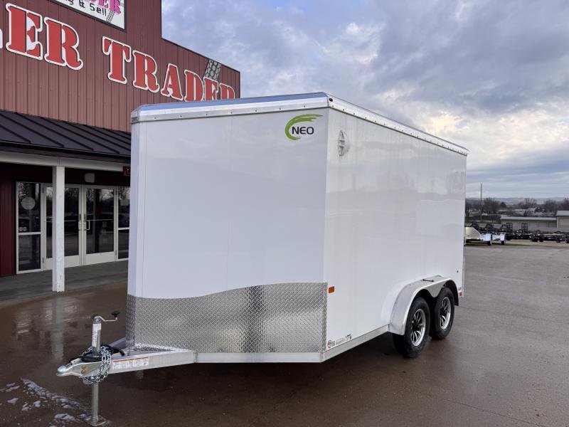 2025 NEO Trailers 7.5X12 Aluminum NAMR Cargo / Enclosed Trailer