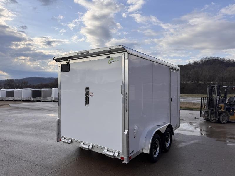 2025 NEO Trailers 7.5X12 Aluminum NAMR Cargo / Enclosed Trailer